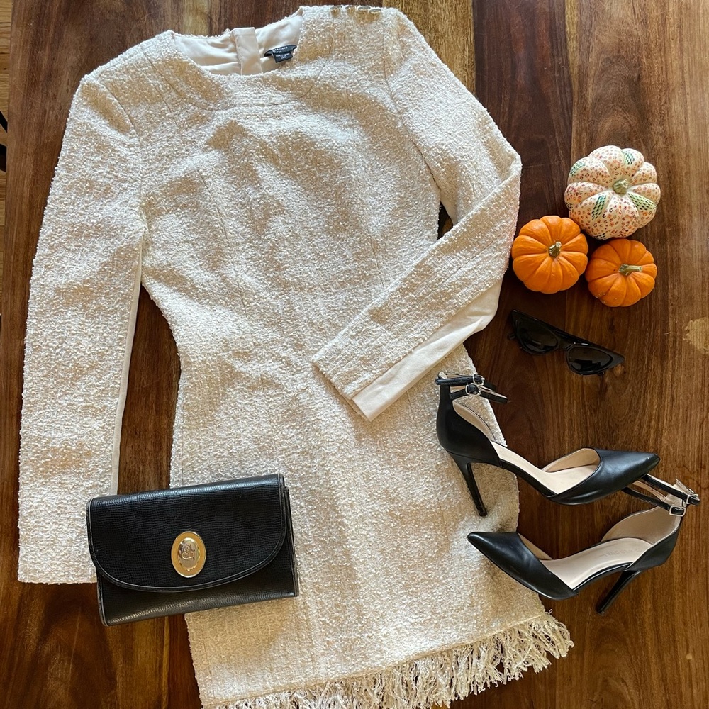 New GUESS BY MARCIANO Tiffany Tweed Dress SZ XS